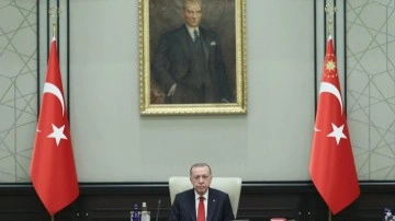 MGK, Cumhurbaşkanı Erdoğan başkanlığında toplandı!