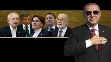 Millet İttifakını düşündürecek sonuçlar: Erdoğan açık ara birinci, iki parti eridi