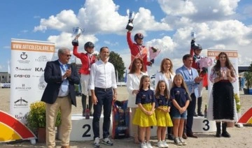 Milli binici Burak Alparslan, ferdi balkan şampiyonu oldu!