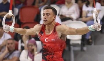 Milli cimnastikçi Adem Asil'den gümüş madalya