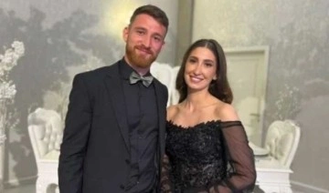 Milli futbolcu Salih Özcan evliliğe ilk adımı attı