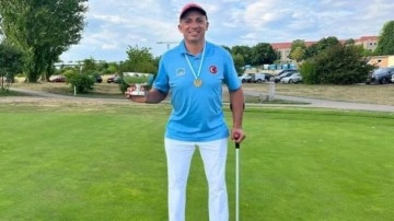 Milli golfçü Mehmet Kazan, Almanya&rsquo;da şampiyon oldu