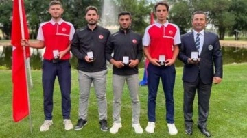 Milli golfçüler Macaristan'dan madalyalarla dönüyor