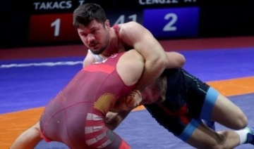 Milli güreşçi Ali Cengiz, Hırvatistan'da gümüş madalya kazandı