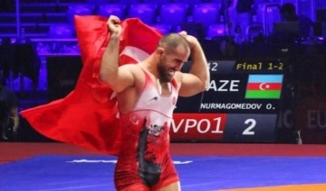 Milli güreşçi Feyzullah Aktürk, Avrupa şampiyonu oldu