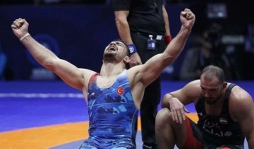 Milli güreşçi Taha Akgül finale yükseldi!