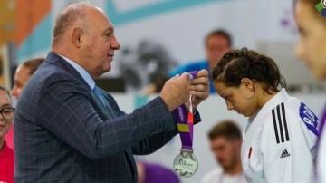 Milli judocu Begümnaz Doğruyol, EYOF'ta gümüş madalya kazandı!