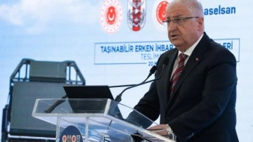 Milli Savunma Bakanı Güler, Erken İhbar Radar Sistemleri Teslimat Töreni'nde konuştu