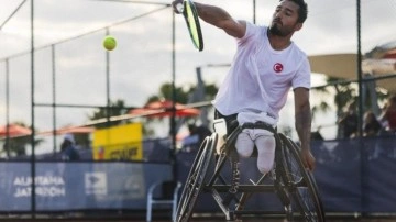 Milli tenisçi Ahmet Kaplan kariyer rekoru kırdı