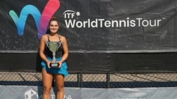 Milli tenisçi Melisa Ercan, Avustralya’da şampiyon!