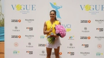 Milli tenisçi Zeynep Sönmez, kariyerinin en iyi WTA sıralamasına yükseldi