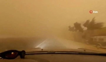 Mısır'ı kum fırtınası vurdu: 1 ölü, 5 yaralı