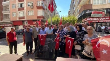 MİT Güngören bombacısını öldürünce halk anıt önünde toplandı