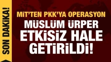MİT'ten operasyon: PKK'nın sözde özel güç kurye sorumlusu etkisiz hale getirildi
