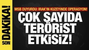 MSB duyurdu: 32 PKK'lı terörist etkisiz hale getirildi
