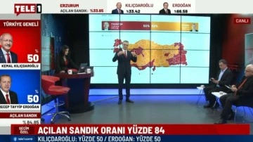 Muhalif medyadan manipülasyon! Erdoğan'ı yüzde 50'de gösterdiler
