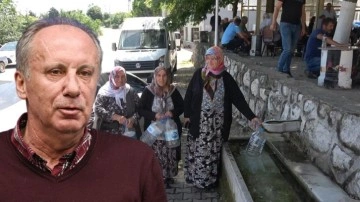 Muharrem İnce’nin köylülerinden su isyanı! 15 gün süre verdiler, Ankara’ya yürüme kararı aldılar!