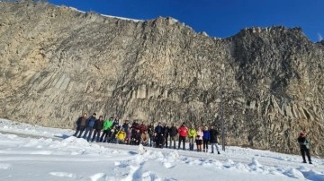 Murat Kanyonunda küresel ısınmaya farkındalık yürüyüşü yapıldı