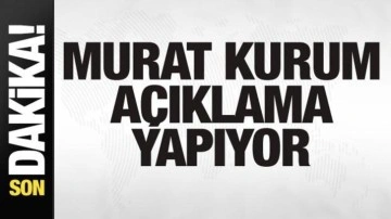 Murat Kurum açıklama yapıyor