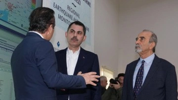 Murat Kurum Kandilli Rasathanesi'ni ziyaret etti açıklamalarda bulundu