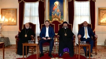 Murat Kurum Türkiye Ermenileri Patrikliği’ni ziyaret etti