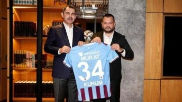 Murat Kurum'dan Trabzonspor Başkanı Doğan'a ziyaret