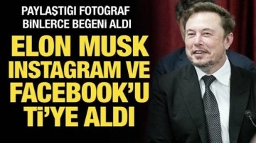 Musk, Facebook ve Instagram'da yaşanan erişim sorununu tiye aldı