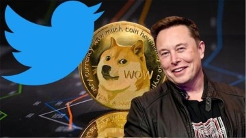 Musk Twitter'ın logosunu değiştirdi! Dogecoin uçuşa geçti