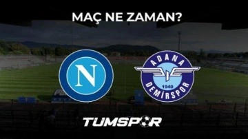 Napoli Adana Demirspor maçı ne zaman, saat kaçta ve hangi kanalda?