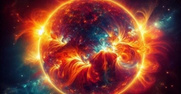 NASA, bir güneş patlamasının dehşet verici görüntülerini paylaştı