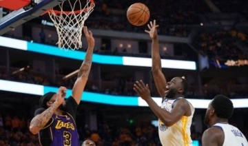 NBA'de Golden State Warriors, Los Angeles Lakers'ı yenerek seriyi 1-1 yaptı