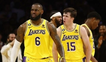 NBA'de Lakers yarı finale yükseldi!