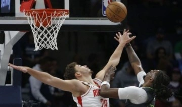 NBA'de milli basketbolcu Alperen Şengün'ün sayıları Houston Rockets'a yetmedi