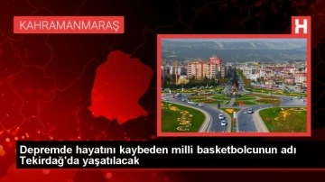 Nilay Aydoğan'ın adı basketbol sahasına verildi