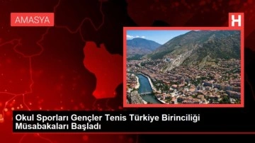 Okul Sporları Gençler Tenis Türkiye Birinciliği Müsabakaları Başladı