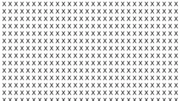 Olağanüstü vizyonunuzu kanıtlama zamanı: X’lerin arasına gizlenmiş 5 Y’yi 7 saniyede bulun!