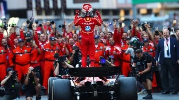 Olaylı Monaco GP'sinde kazanan Leclerc!