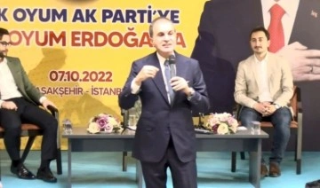Ömer Çelik: 'AK Parti'nin en genci Recep Tayyip Erdoğan'dır'