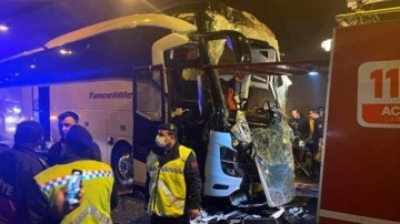 Osmaniye'de yolcu otobüsü tıra çarptı! Ölü ve yararlılar var