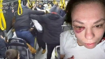 Otobüste dehşet! Yer isteyen kadına yumrukla saldırdı