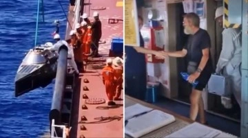 Özel teknesiyle okyanusta kaybolan maceracı, 137 gün sonra Türk denizciler taraf��ndan kurtarıldı