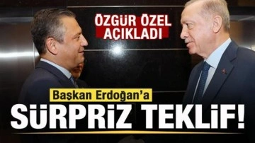 Özgür Özel'den Cumhurbaşkanı Erdoğan'a bakanlık teklifi