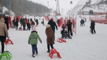 Palandöken’de kayak coşkusu yaşandı