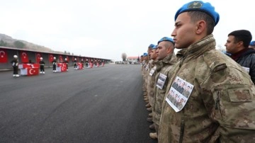 Pençe-Kilit Harekatı bölgesinde şehit olan 6 asker için Şırnak'ta tören düzenlendi
