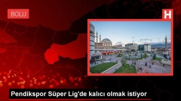Pendikspor Teknik Direktörü Osman Özköylü: Süper Lig'de Kalıcı Olmak İstiyoruz