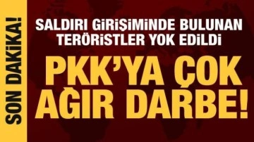 PKK'ya ağır darbe: 11 terörist etkisiz hale getirildi!