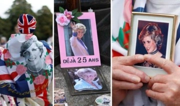 Prenses Diana 25. ölüm yıl dönümünde Londra ve Paris'te anıldı
