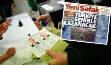 Provokasyon yasak dinlemiyor! Yeni ��afak Erdoğan için oy dilendi