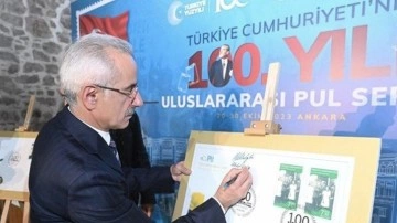 PTT'den Türkiye Cumhuriyeti'nin 100'üncü yılına özel pul