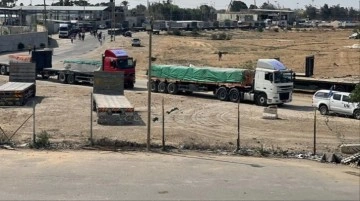 Refah Sınır Kapısı açıldı ancak Gazze'ye giden yardım tırlarının sayısı düşündürücü